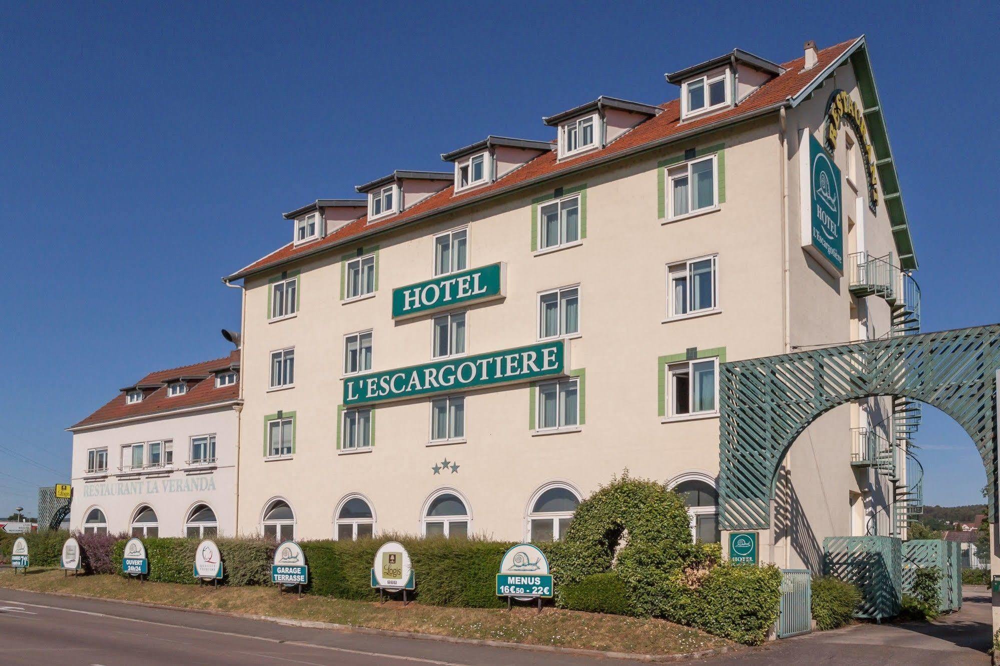 Logis Hotel L'Escargotiere Dijon Sud - Chenove Bagian luar foto